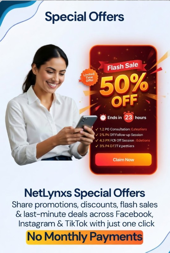 Promotions (Discounts, Flash Sales, Last-Minute Deals) This is your revenue accelerator